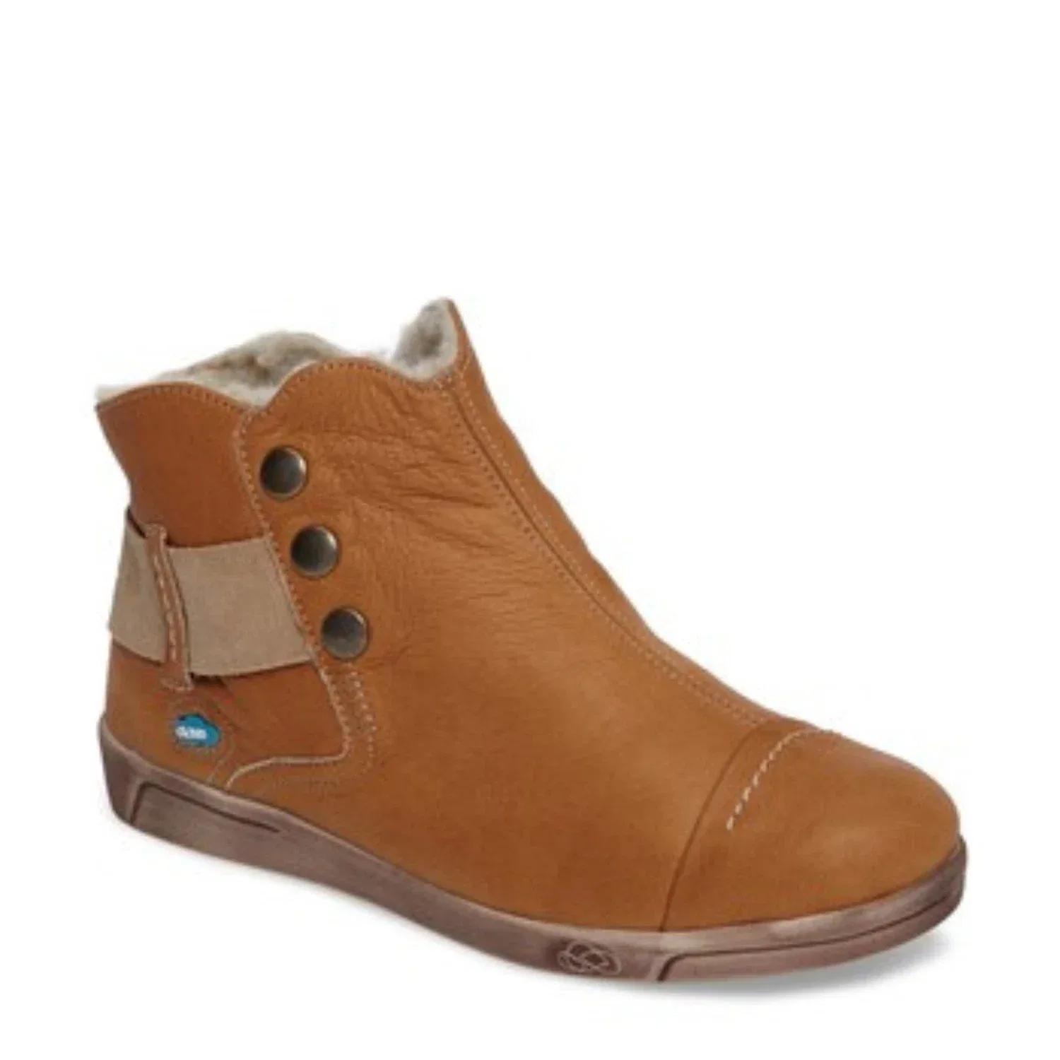 Мужские кожаные ботильоны Cloud Footwear Aline, модель HAWK2364, коричневая кожа