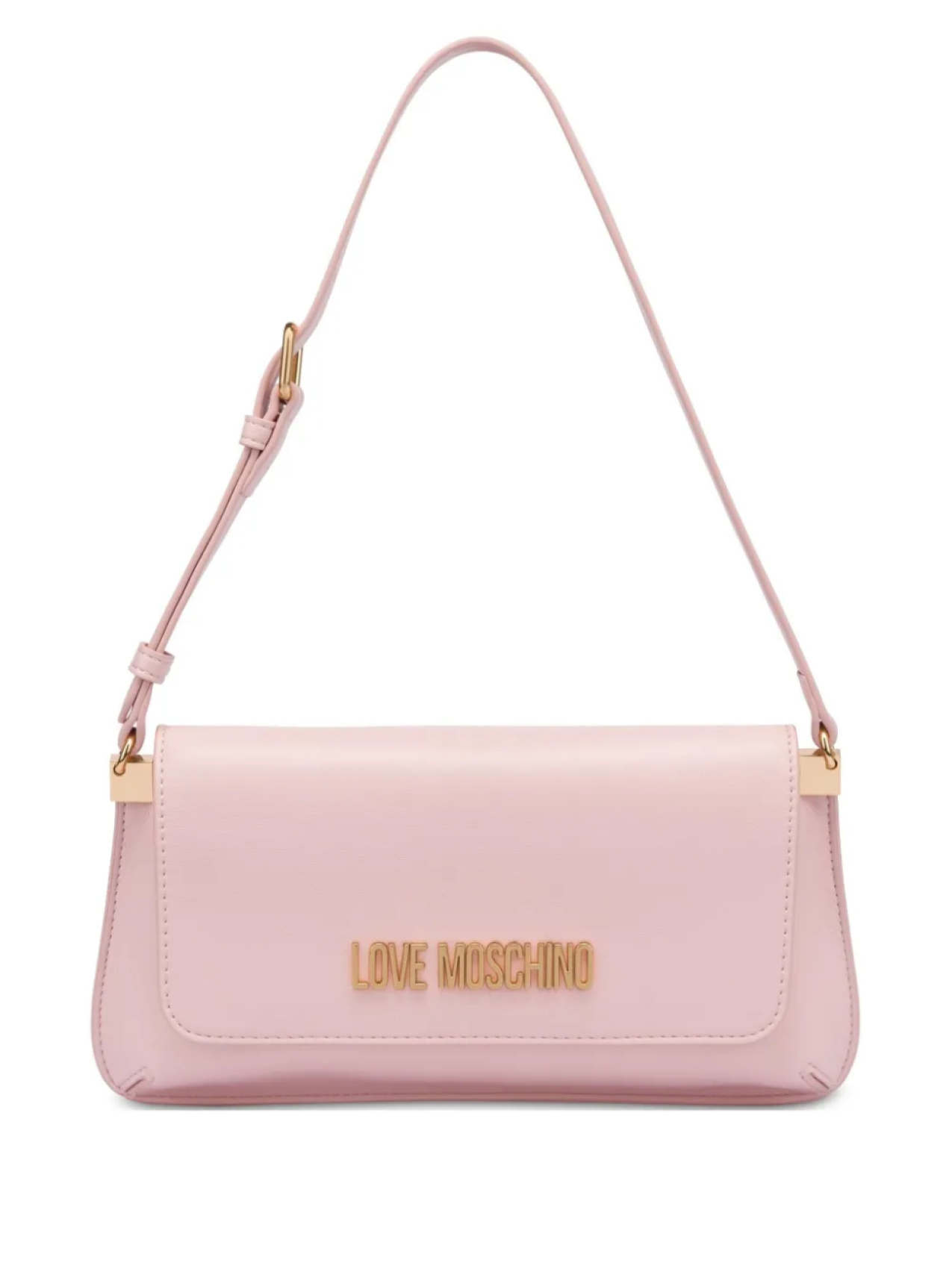 

Сумка через плечо с надписью-логотипом Love Moschino, розовый