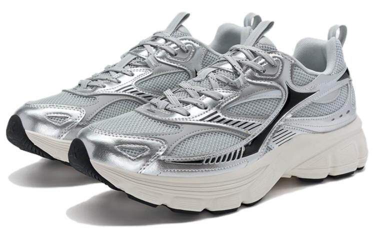 Кроссовки XTEP Lifestyle Shoes Men Low-top Silver/Smoke Grey, серый — фото 2
