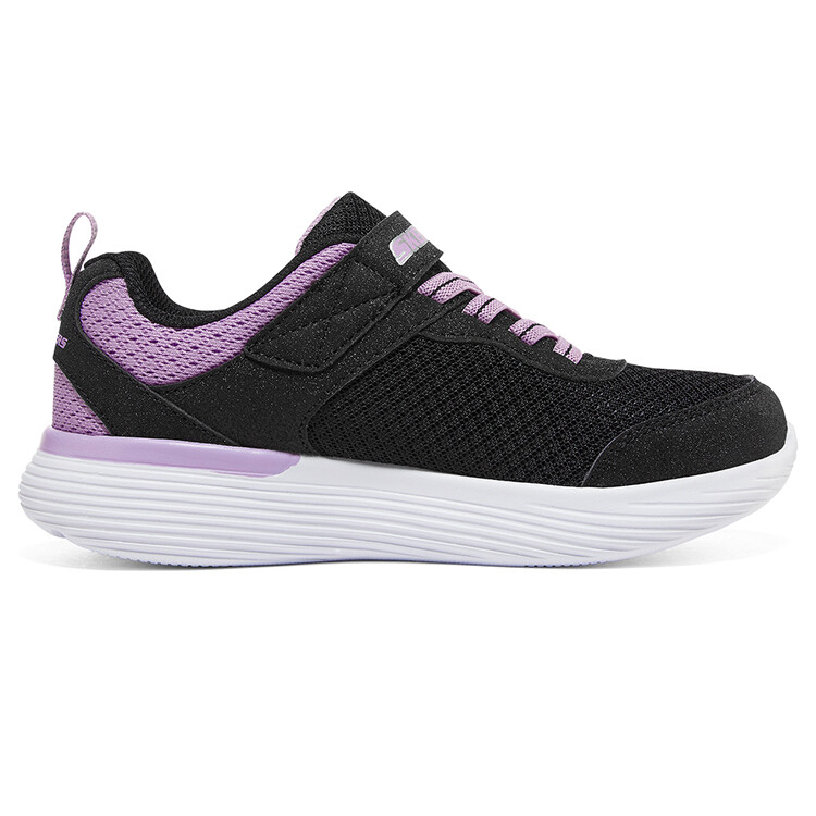 Детские кроссовки Go Run 400 V2 GS Low-top черные/фиолетовые Skechers — фото 2