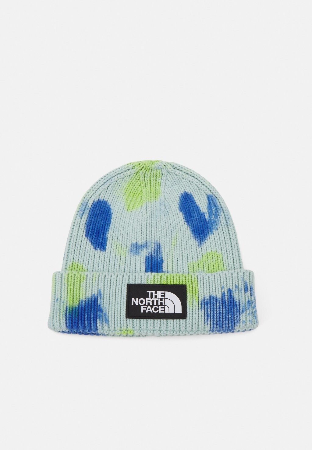

Шапка TIE DYE BOX UNISEX The North Face, неоновый желтый