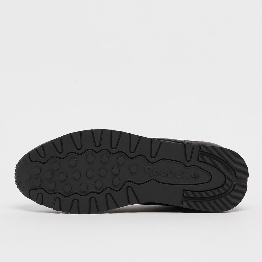 Кроссовки Classic Leather Sneaker Reebok, цвет core black/core black/pure grey — фото 4