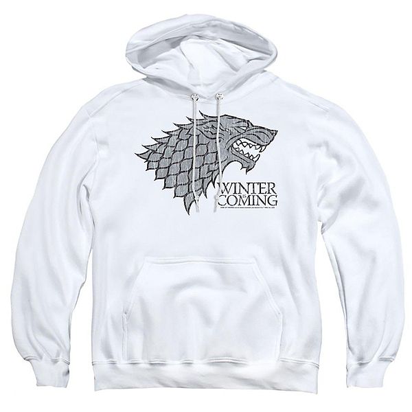 

Толстовка с капюшоном Game of Thrones Stark Winter is Coming на белом фоне Licensed Character