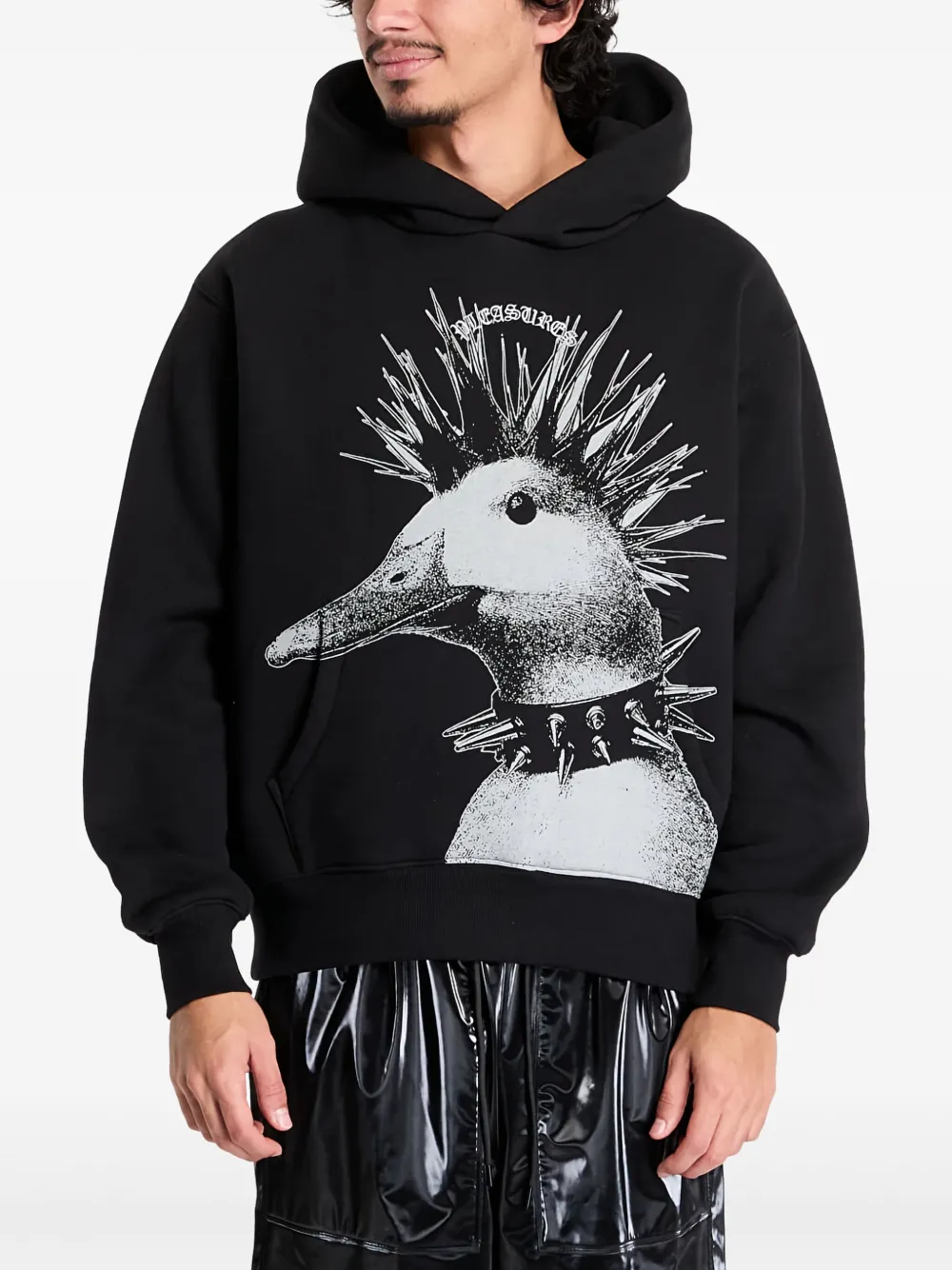 

Худи Punk Duck Pleasures, черный
