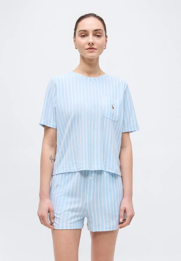 Рубашка с коротким рукавом, короткая пижама Polo Ralph Lauren, Baltic Sea