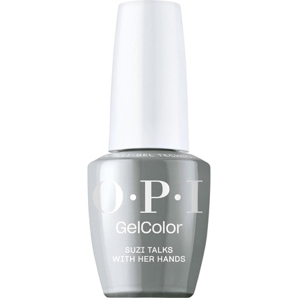 

Opi Gelcolor Гель-лак для ногтей Opaque Dark Black & Gray Creme UV Cure