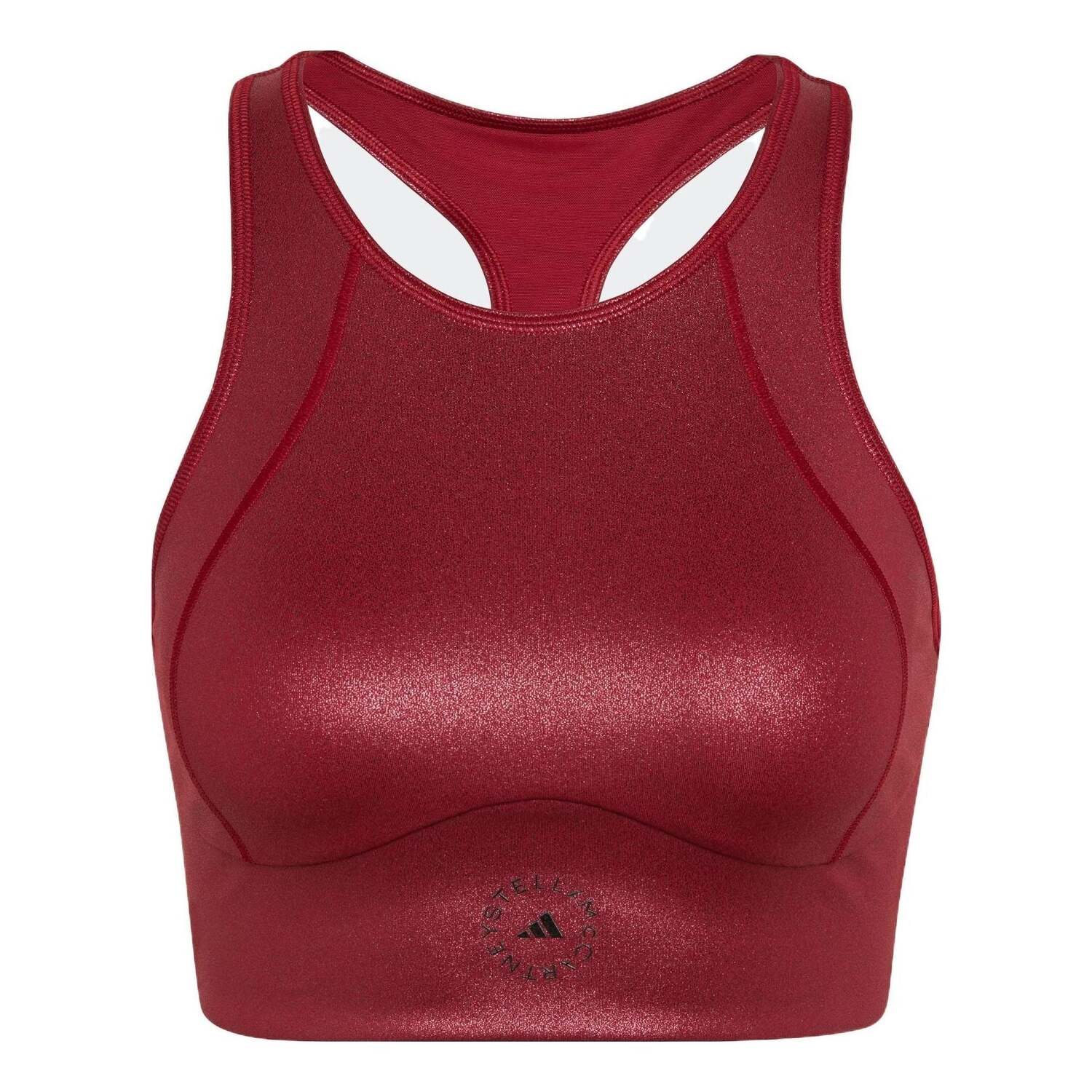 

Топ (WMNS) adidas by Stella McCartney Shiny Training Crop Top 'Copper'