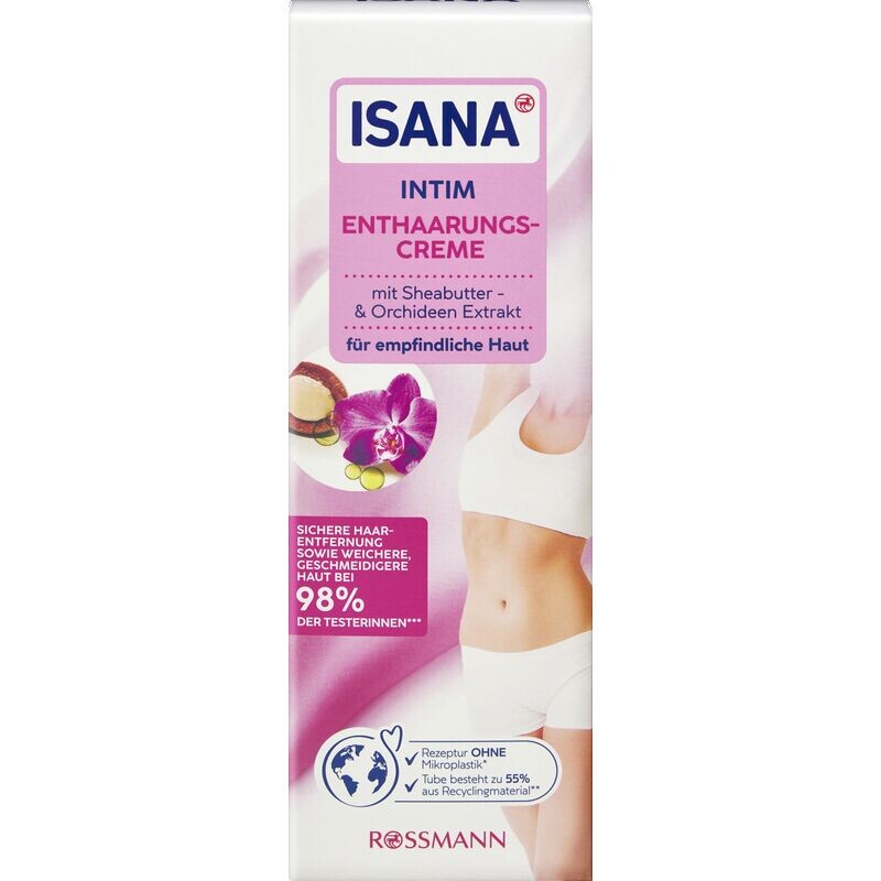 

Крем для депиляции в интимной зоне ISANA, 100 ml