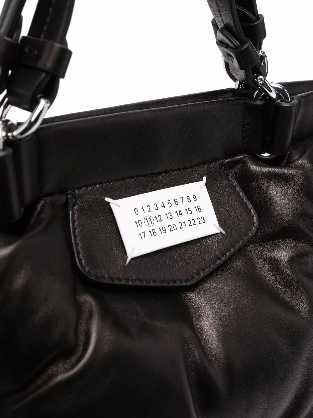 Сумка-тоут Glam Slam среднего размера MAISON MARGIELA, черный — фото 4