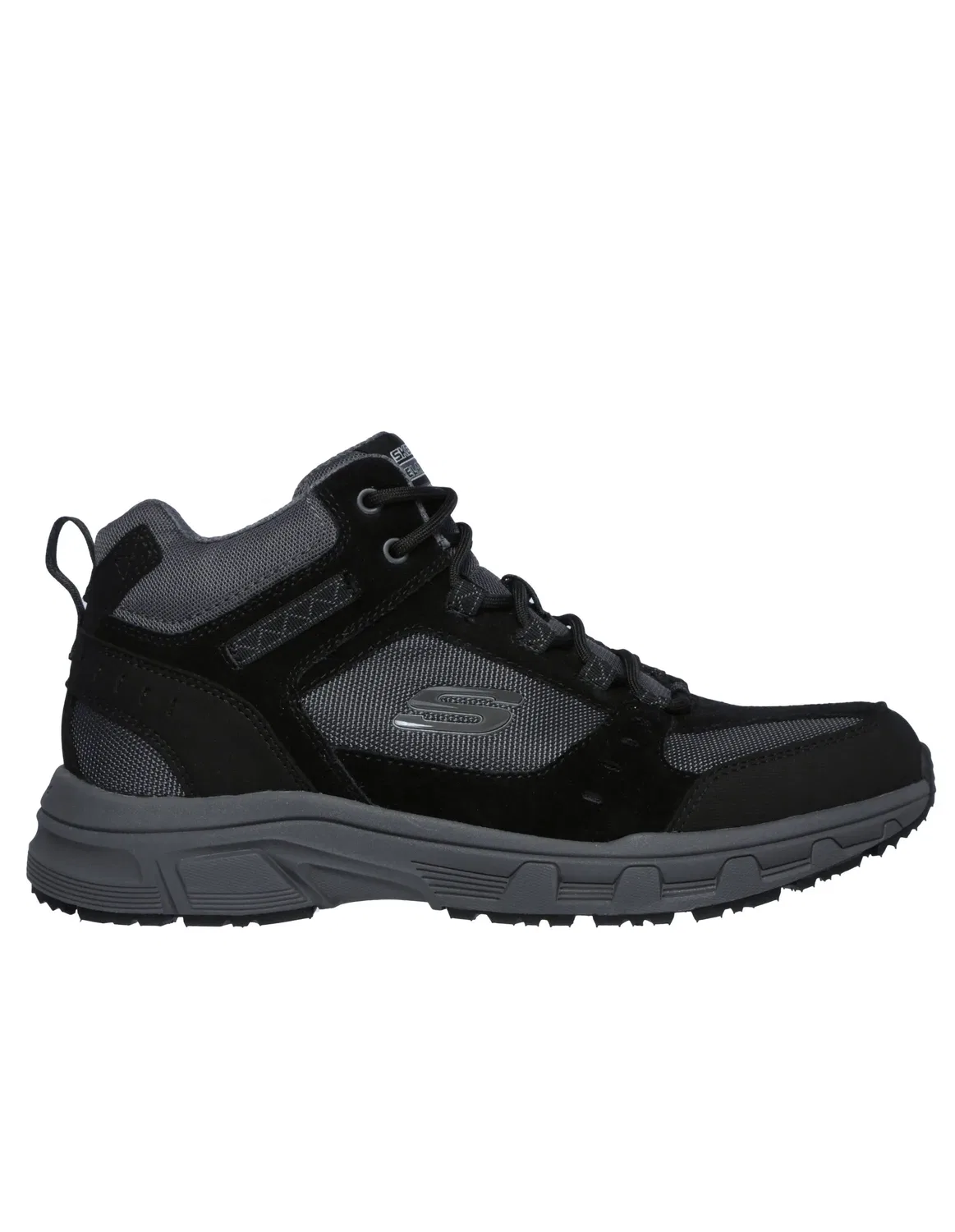 Ботинки кожаные Skechers, black/charcoal — фото 3