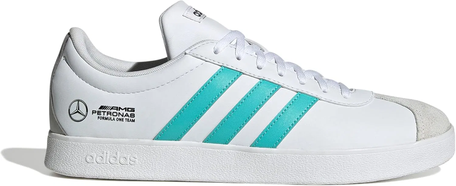 Кроссовки Adidas Unisex Mercedes AMG Petronas Formula One Team VL, Ftwr White Semi Mint Rush Core Black — фото 2
