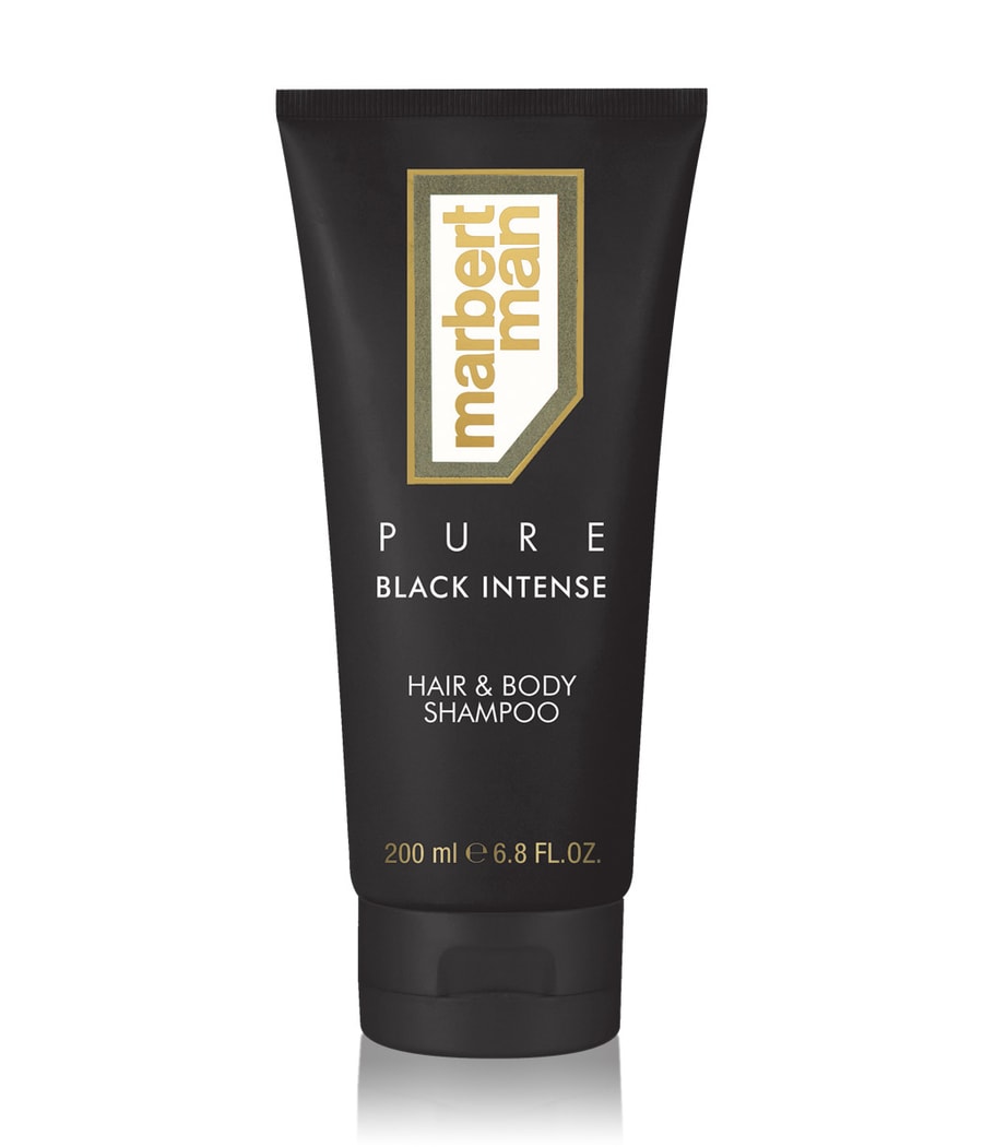 

Гель для душа Marbert Man Pure Black Intense Hair & Body Shampoo, 200 ml