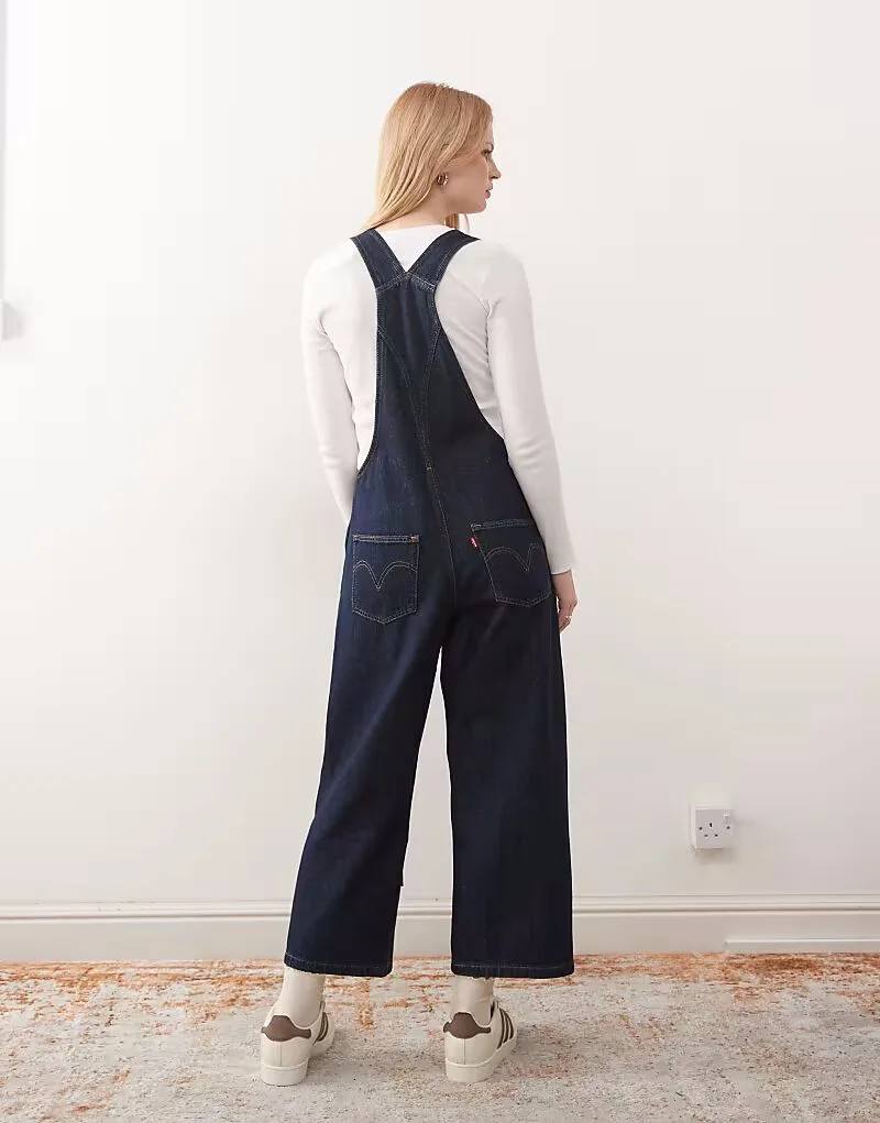 Рабочий комбинезон Levi's цвета индиго — фото 4