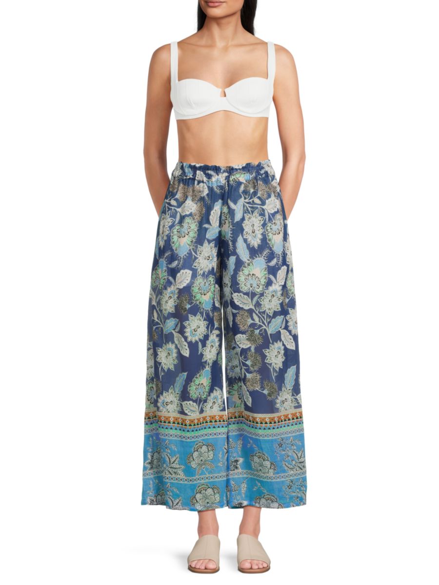 

Брюки-карго из хлопка с принтом Subtle Luxury, цвет Dark Blue Multi