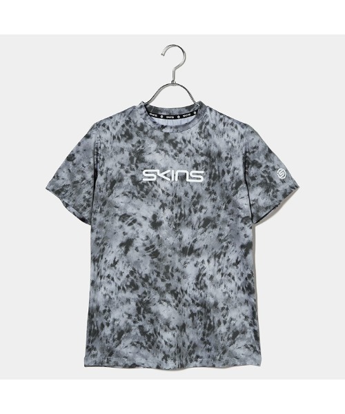 

Футболка с коротким рукавом, принт SKINS, серый