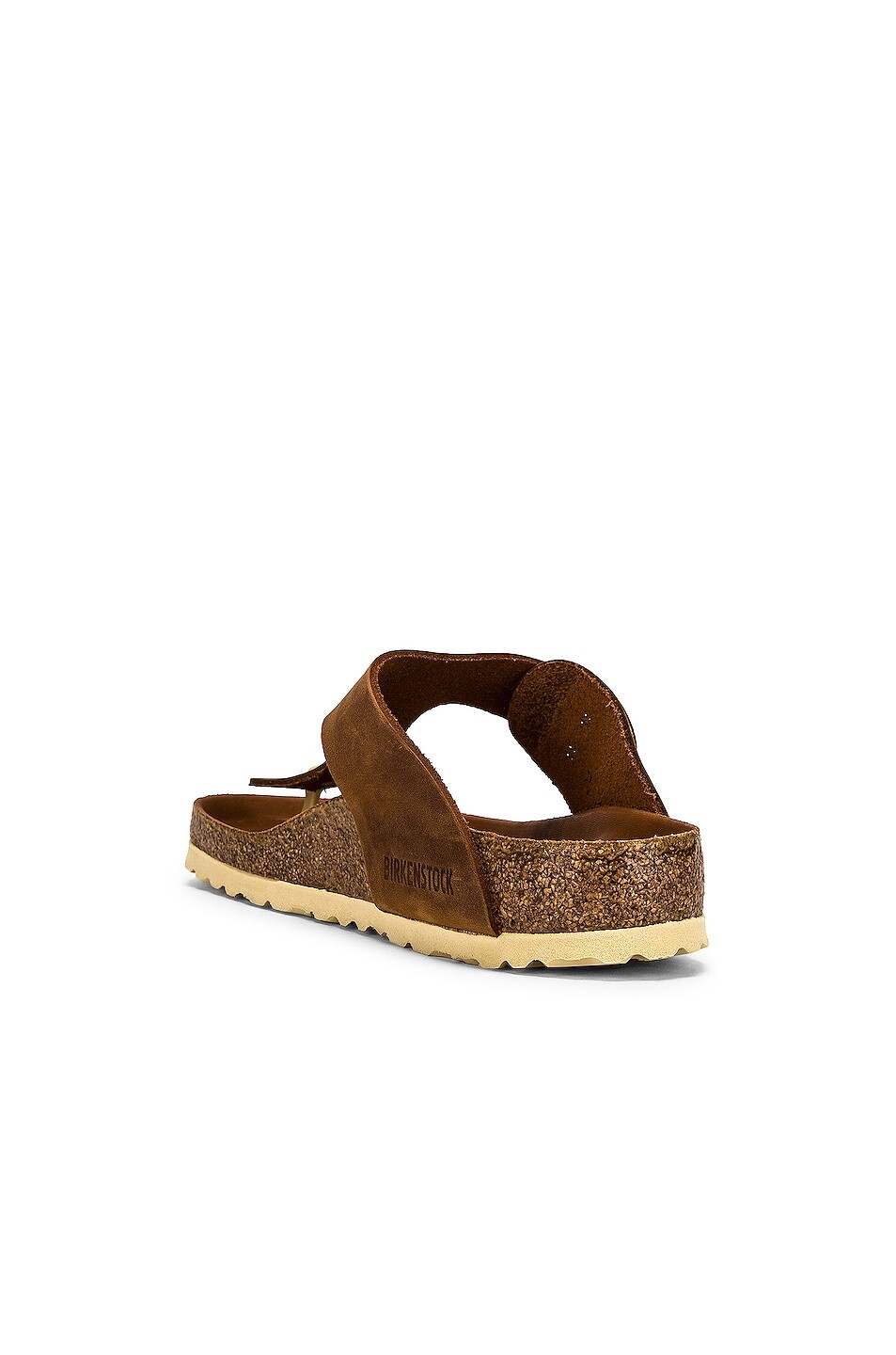 Сандалии Gizeh с большой пряжкой Birkenstock, цвет Cognac — фото 3