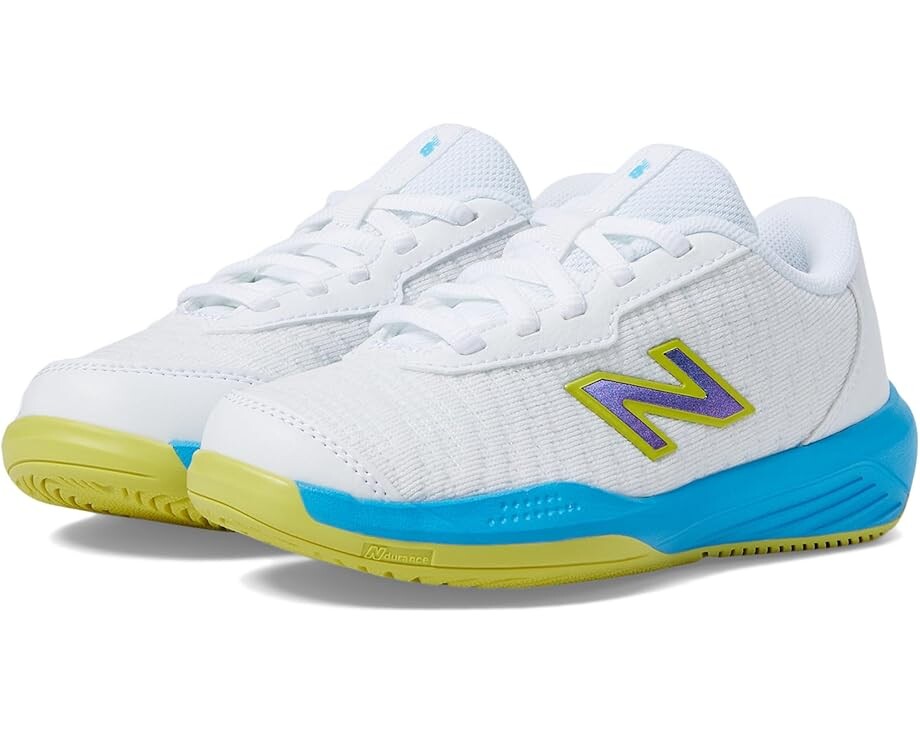 

Кроссовки New Balance Kids 996v5, цвет White/Spice Blue