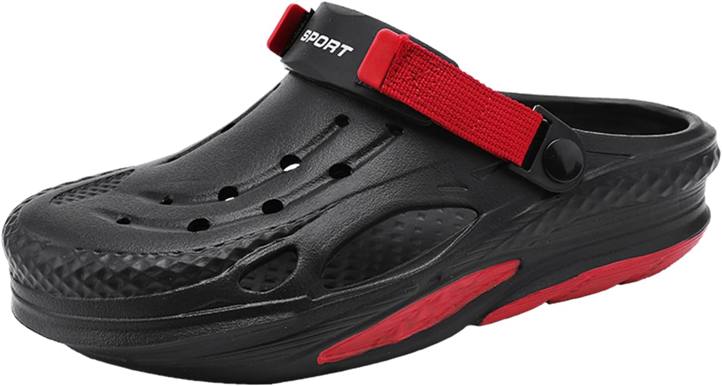 

Мужские дышащие шлепанцы MDPCX Mueller, повседневные тапочки, быстро сохнущие сандалии, летние нескользящие пляжные туфли для мужчин, черный