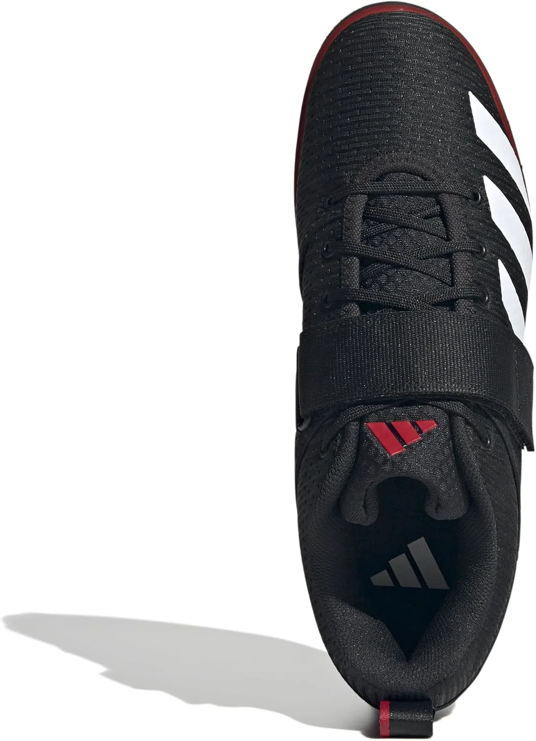 Тяжелоатлетические кроссовки Adidas Powerlift 5 для взрослых, унисекс, черно-белый — фото 3