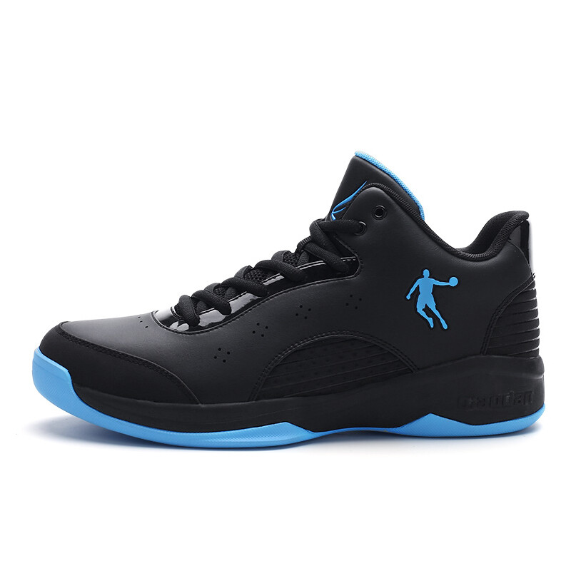 

Баскетбольные кроссовки Basketball Shoes Men Low-Top Qiaodan, белый/черный