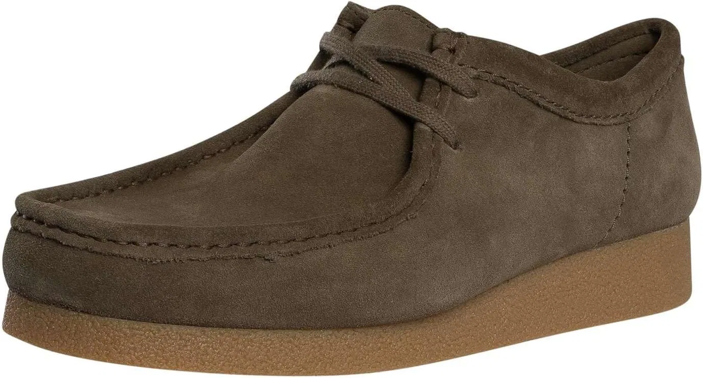Мужские туфли Clarks Wallabeeevo Derby, оливковый
