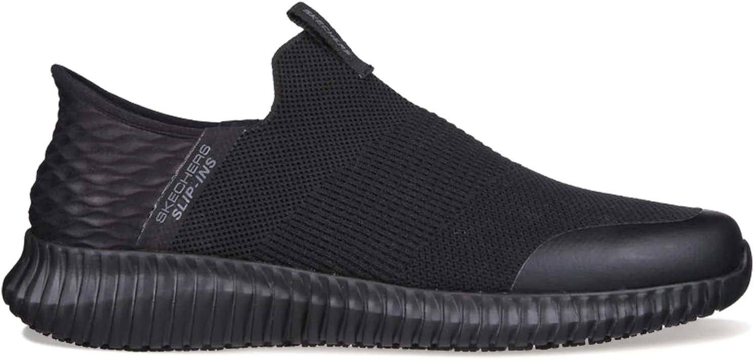Мужские слипоны Skechers Hands Free Cessnock Rylind SrSneaker, черный — фото 3