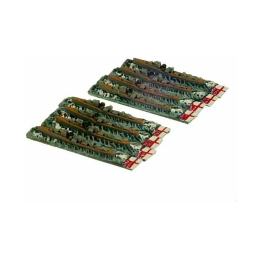

Племенной класс, Figurehead Ships - WWII Ships - The Royal Navy (1:6000) (Noble Miniatures)
