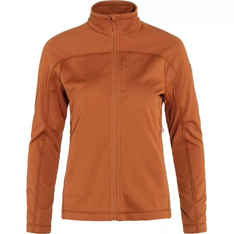 

Женская флисовая куртка Fjallraven Abisko Lite, коричневый