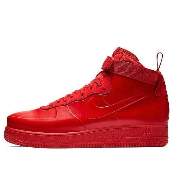 

Кроссовки air force 1 foamposite Nike, красный