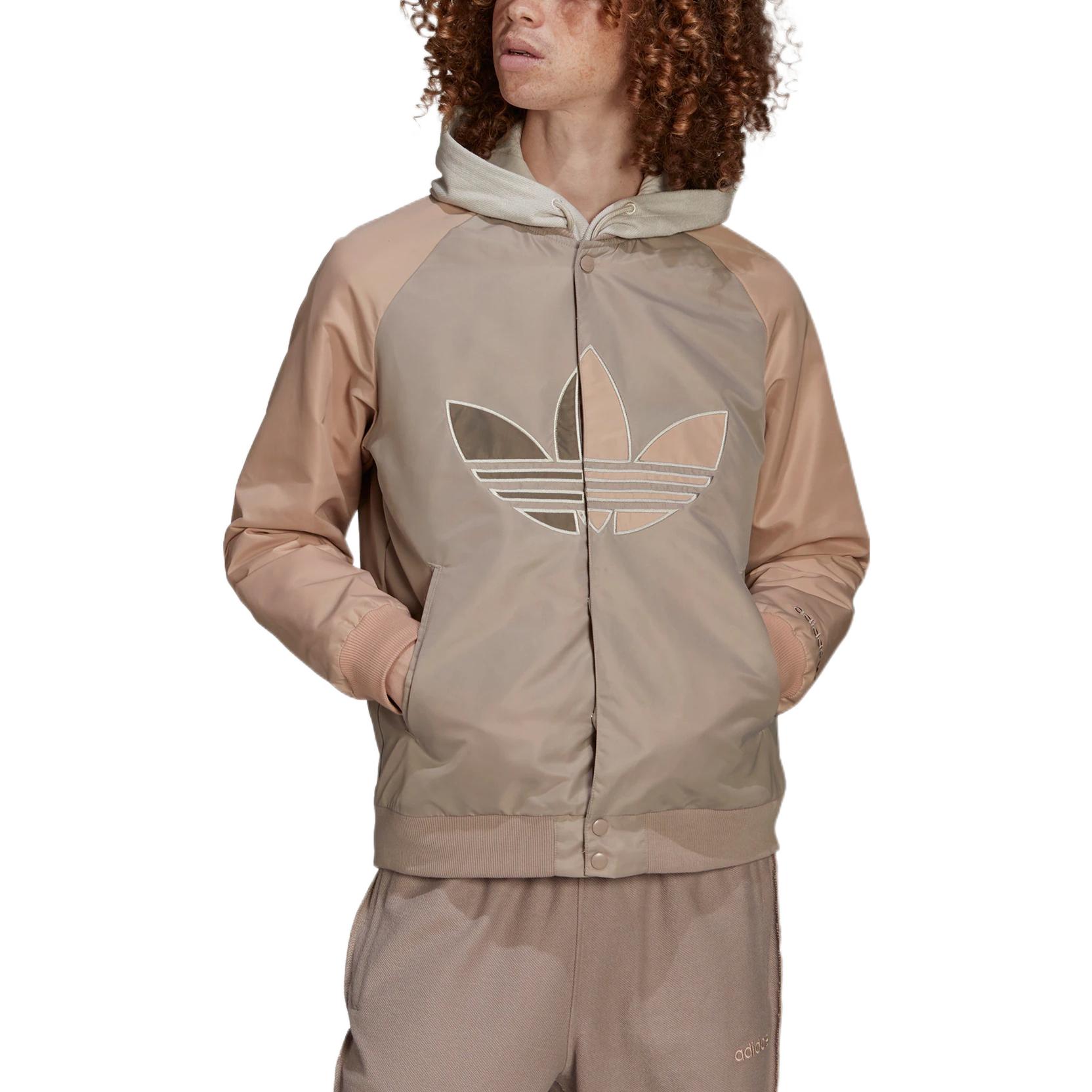 Adidas Originals Мужская бейсболка светло-коричневая серая, Light Brown Gray — фото 3