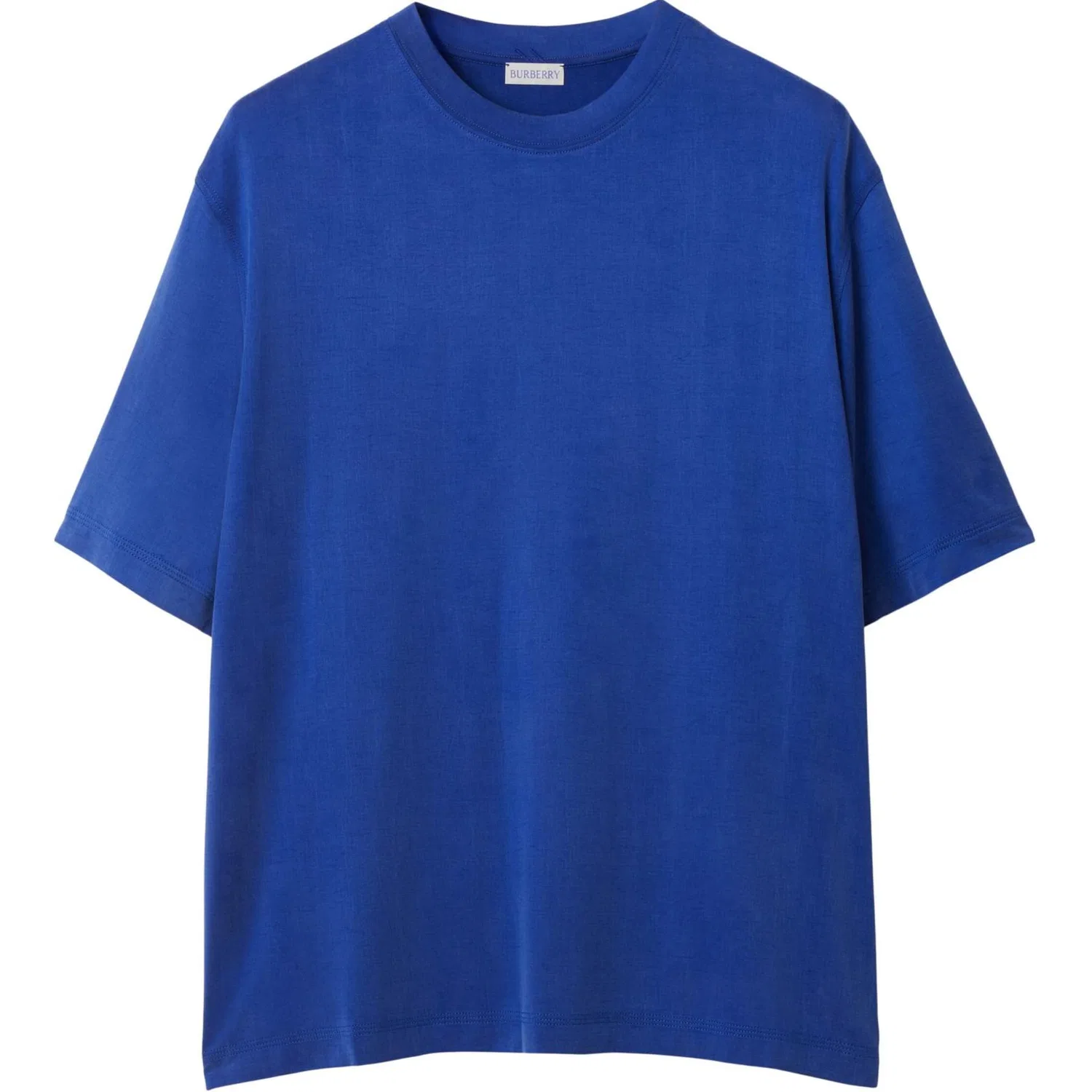 Футболка Burberry Core Fit из купро, Electric синий