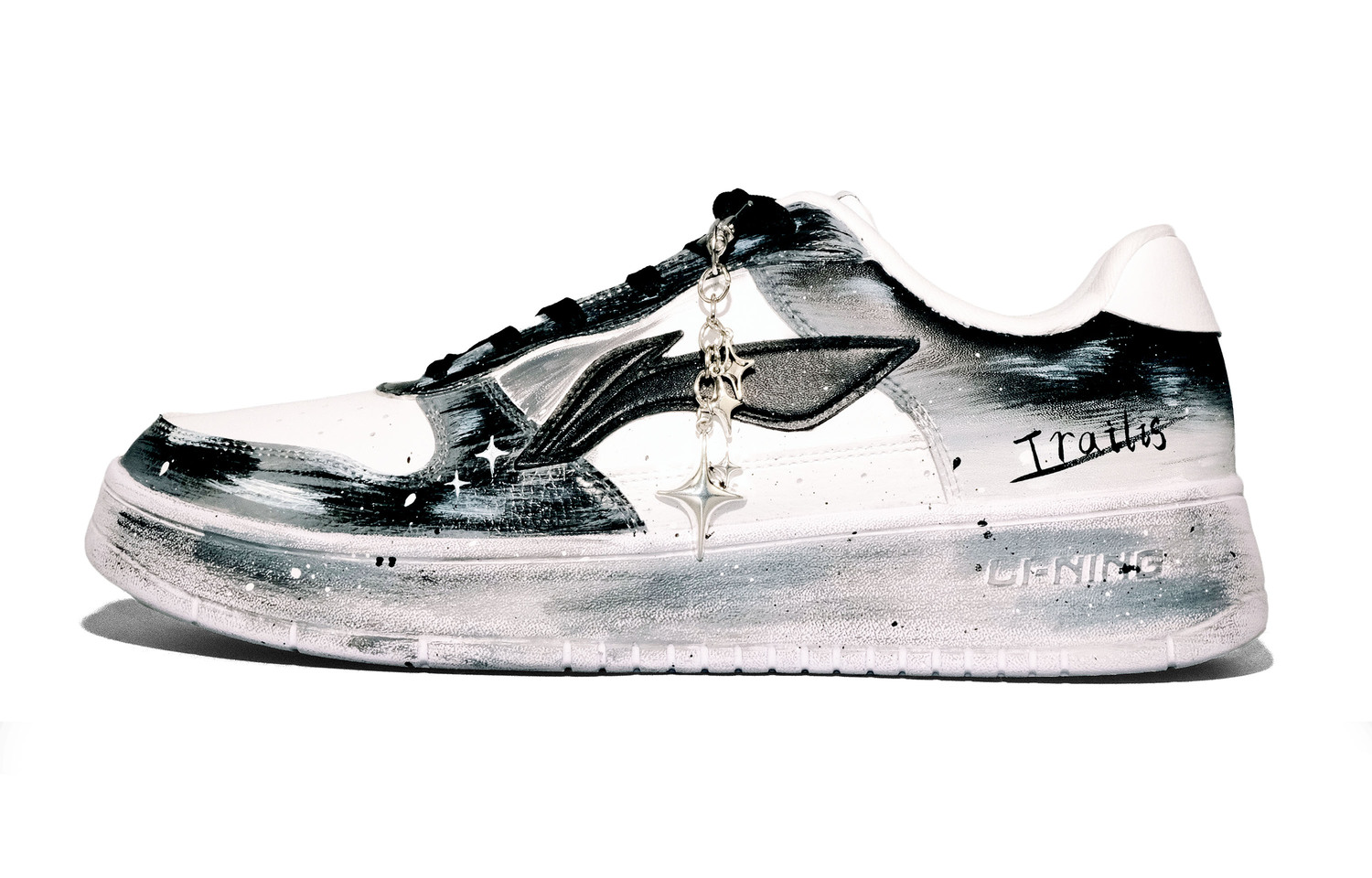 

Кроссовки для скейтбординга Li-Ning Floating Boat Ink Dyed Star Track, белый