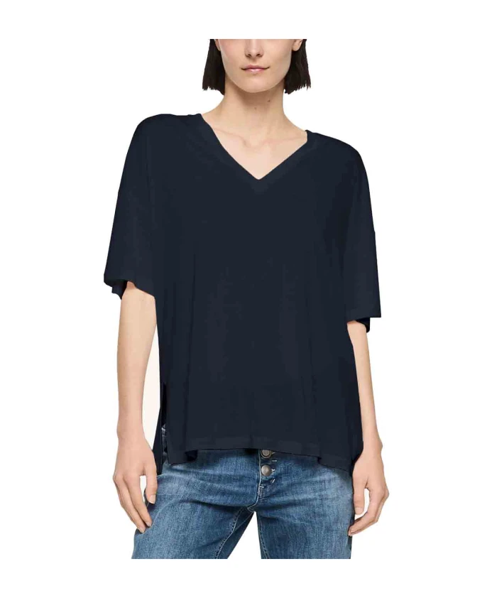 

Футболка с V-образным вырезом Dondup, синий