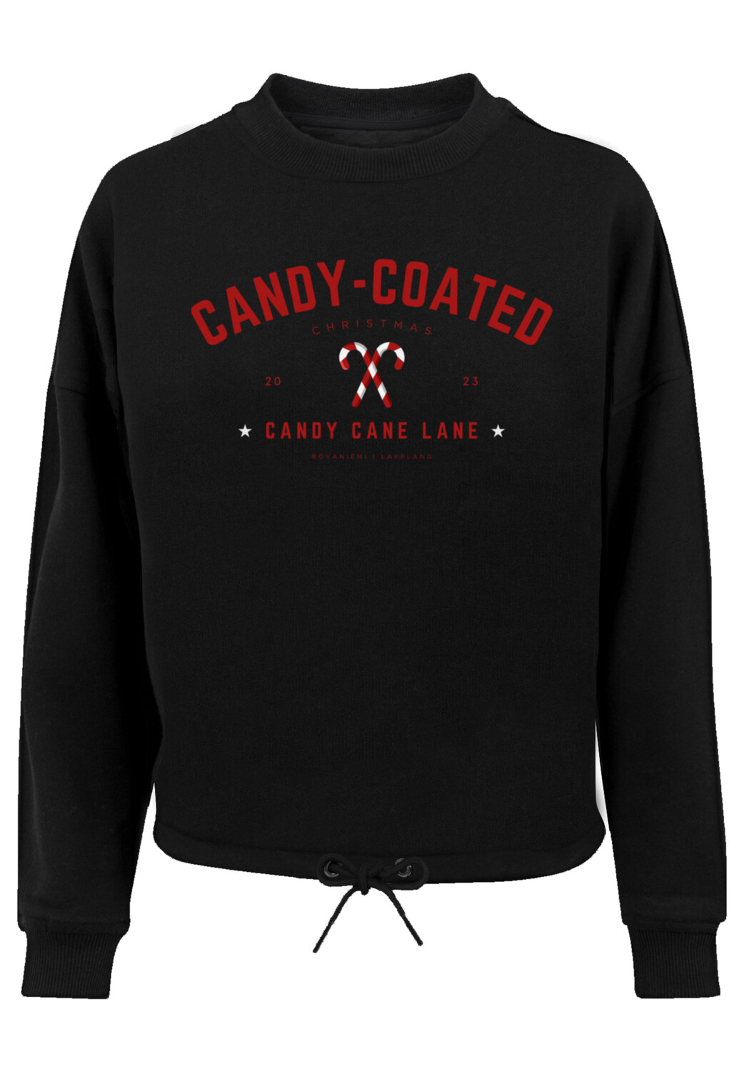 

Толстовка F4NT4STIC Oversize Weihnachten Candy Coated Christmas, черный