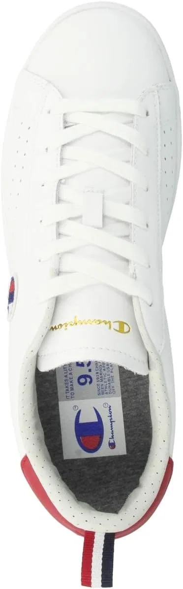 Кроссовки Champion Men's Court Club Patch Low, White Red Blue S21363 Ww002 — фото 2