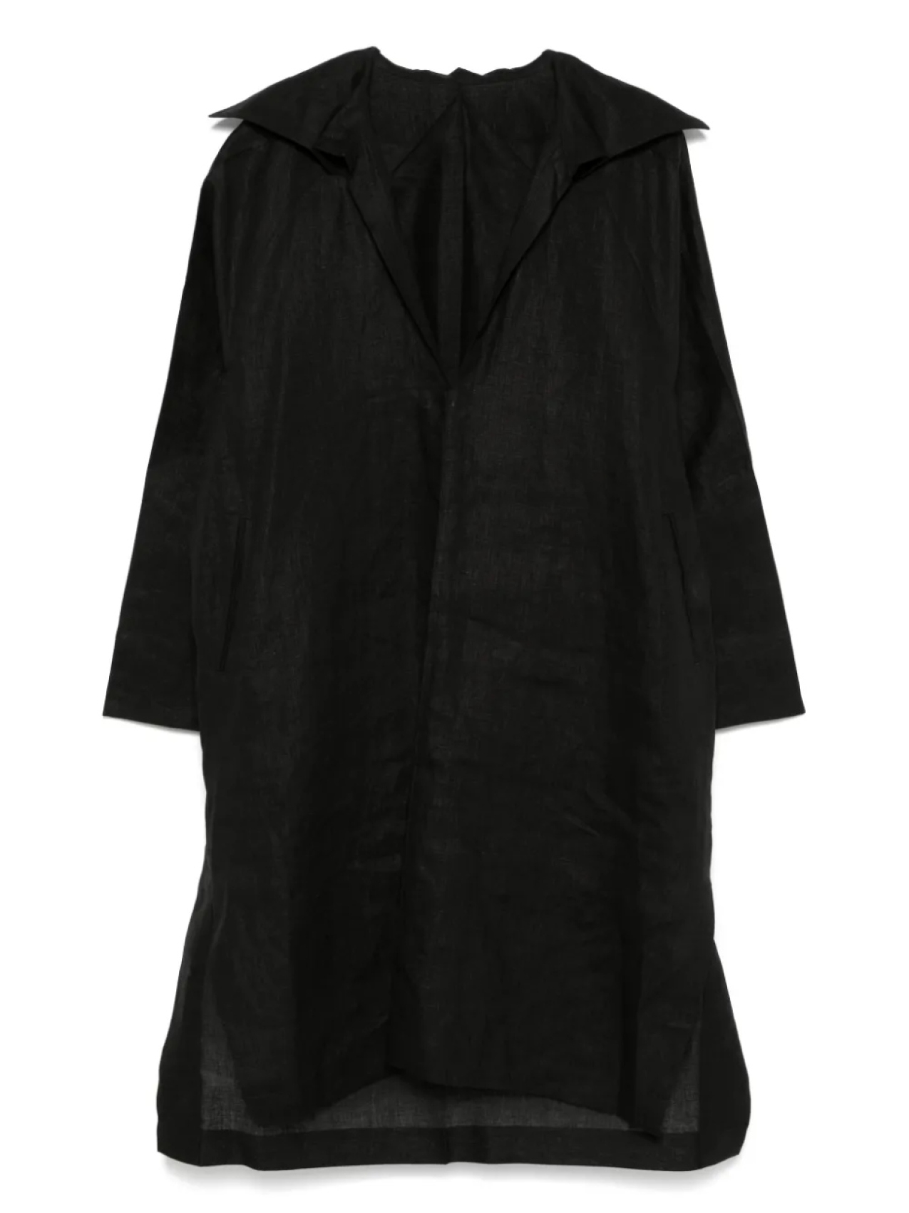

Платье-рубашка Issey Miyake Hempen, черный