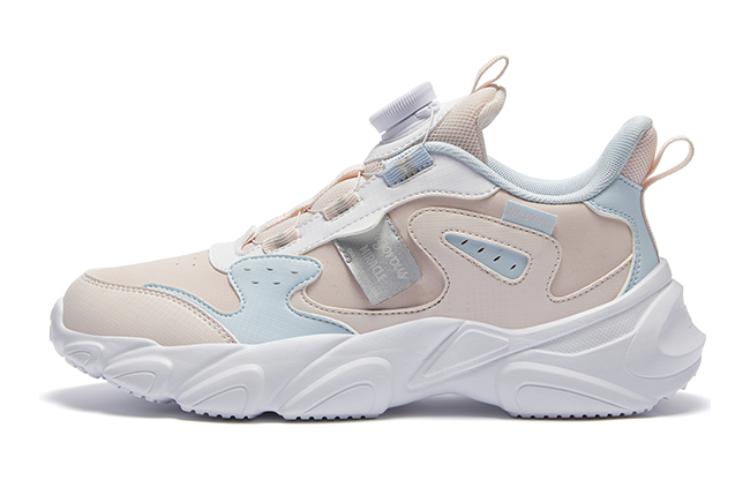 

Амортизирующие износостойкие повседневные детские кроссовки розовый синий белый Kids' 361°KIDS