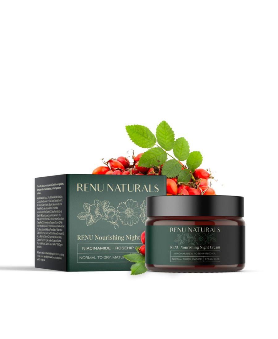 

Питательный ночной крем Renu Naturals, белый