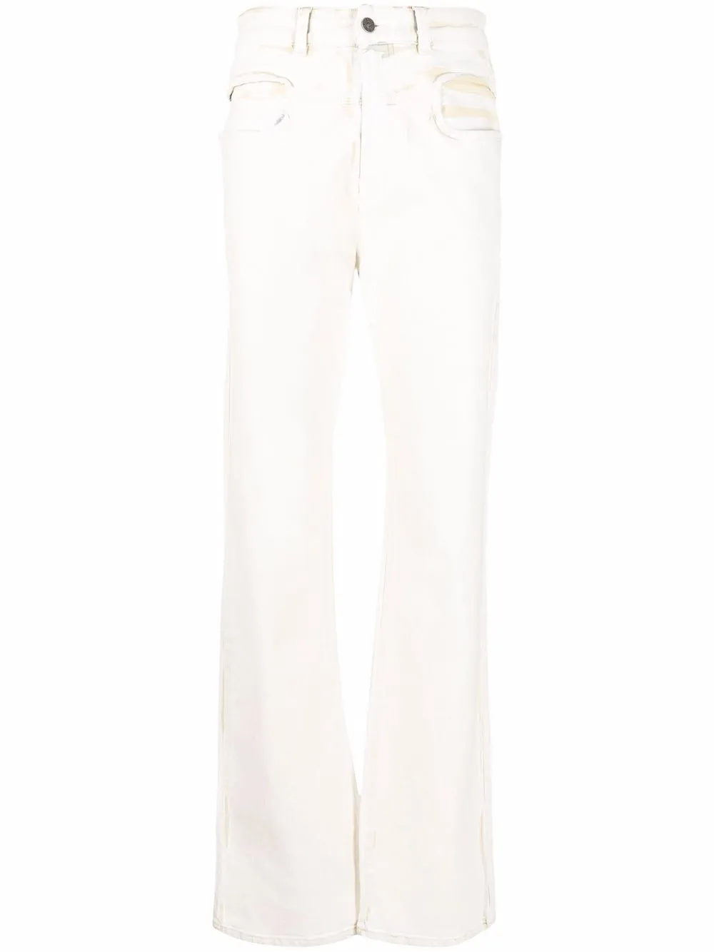 

Джинсы с завышенной талией Diesel, нейтральный