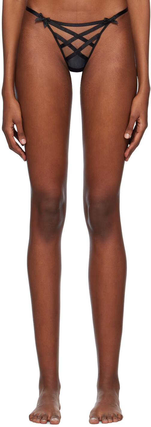 

Черные стринги Briella Agent Provocateur