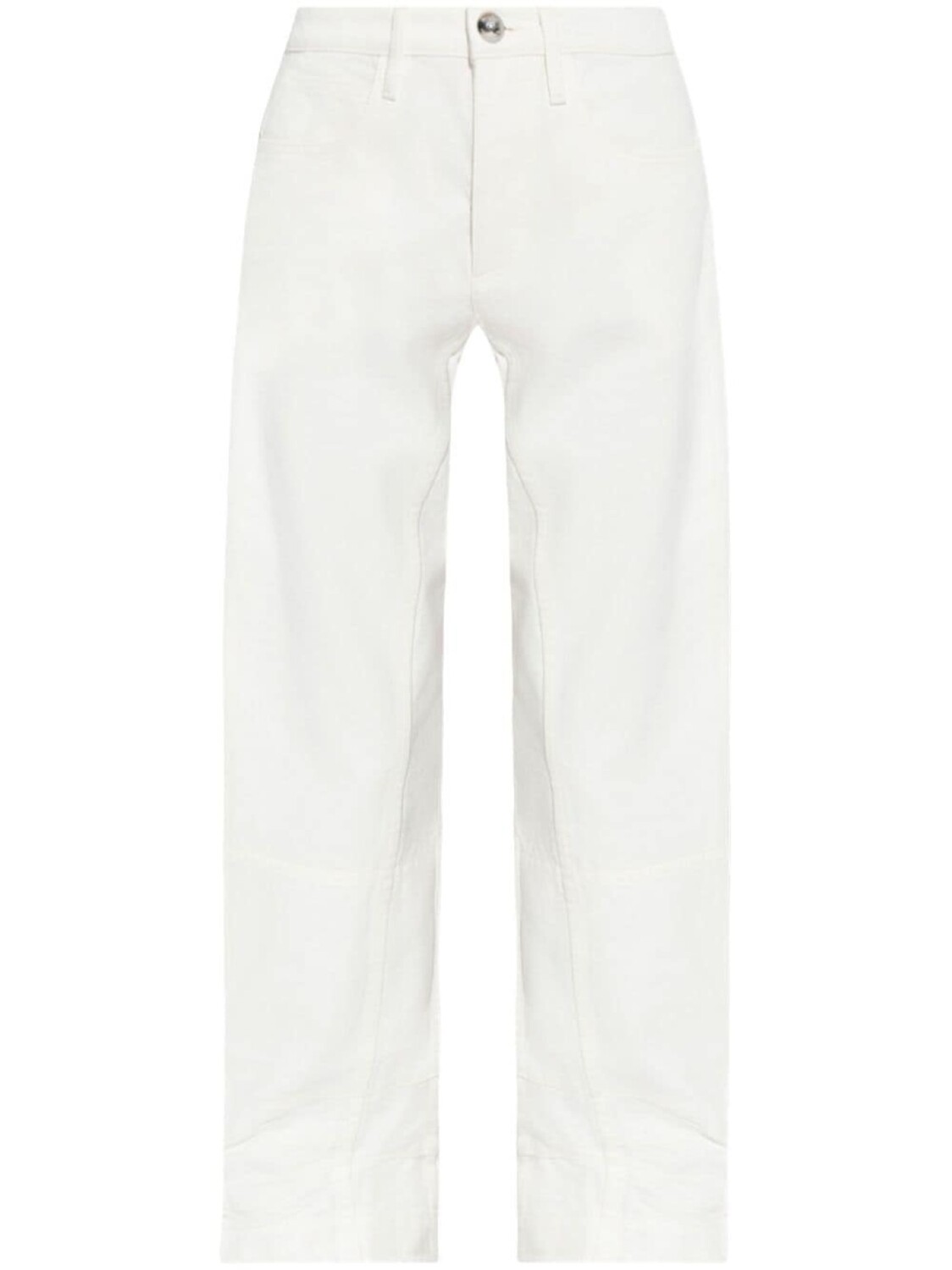 

Jil Sander брюки прямого кроя, белый