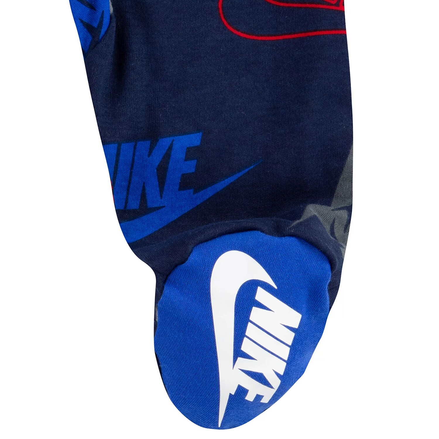 Детские кроссовки Nike с логотипом на молнии для сна и игр Nike, серый — фото 2
