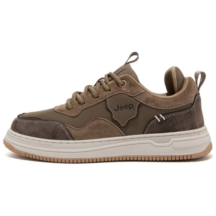 

Кроссовки Jeep Skateboarding Shoes Men Low-top Khaki, хаки