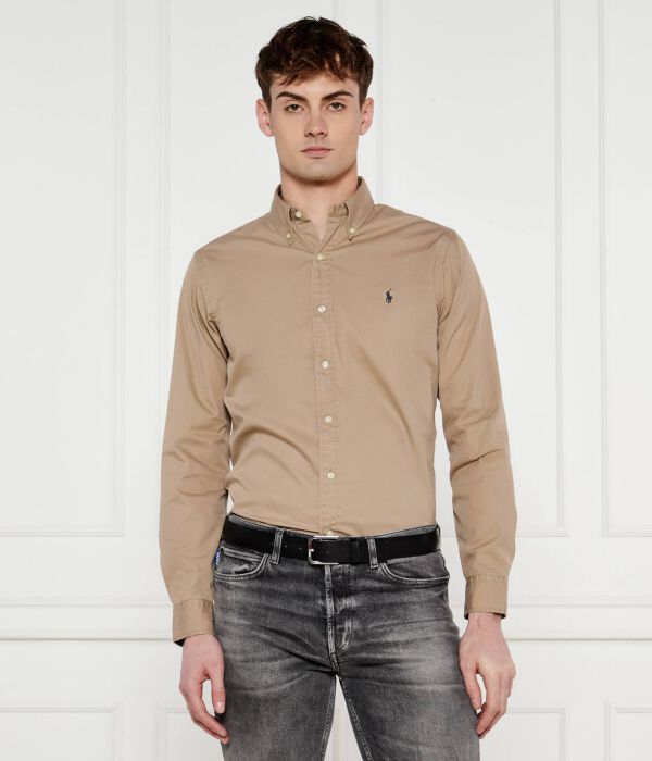 

Рубашка Regular fit Polo Ralph Lauren, желтый