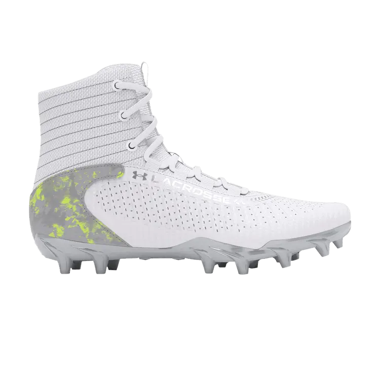 

Кроссовки Under Armour Highlight 2 MC Jr White Metallic Silver, серый