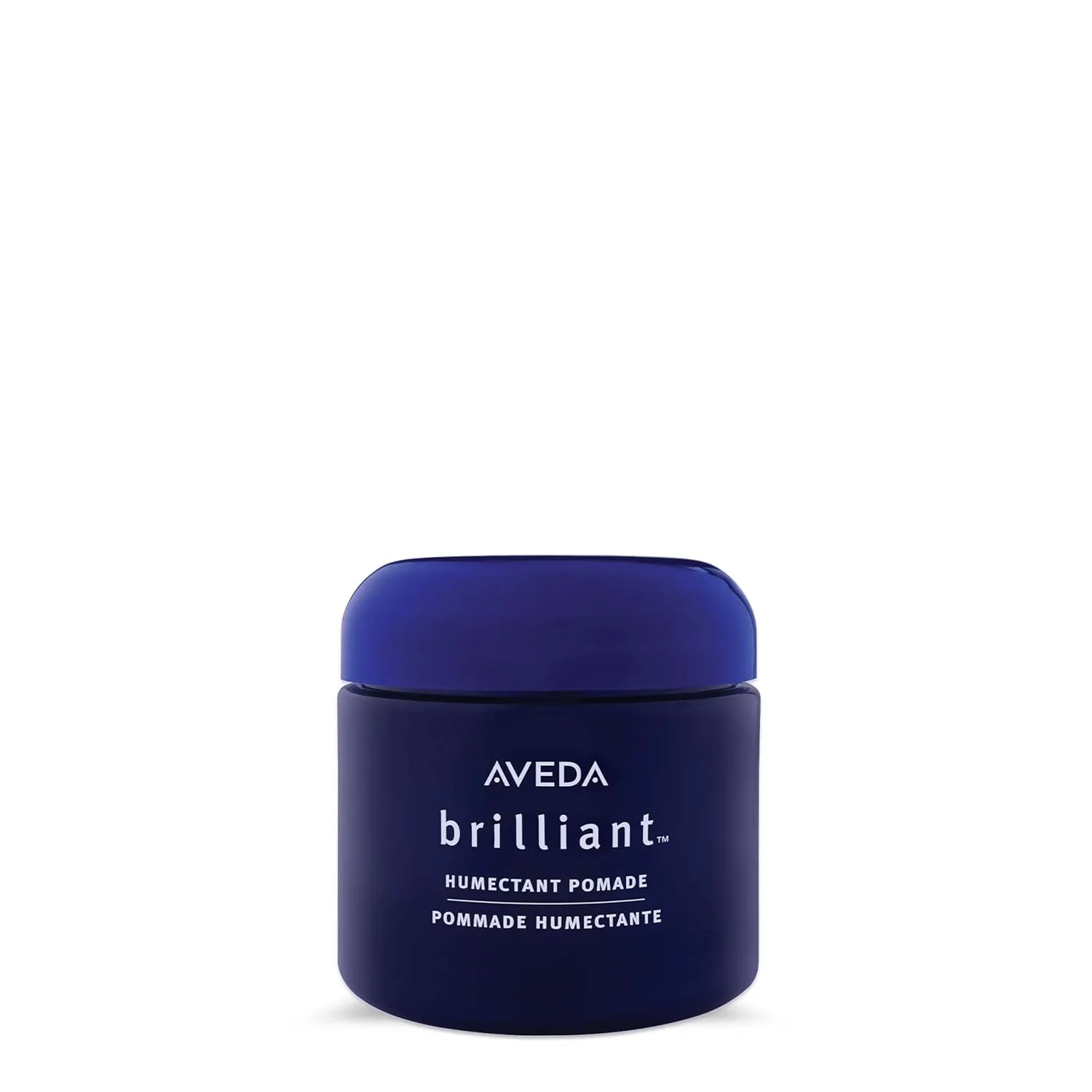 Увлажняющая помада для волос Aveda Brilliant | Подчеркивает завитки | Придает блеск и четкость | Для волнистых, кудрявых и вьющихся волос | Аромат жасмина, розы и гвоздики | 70 г