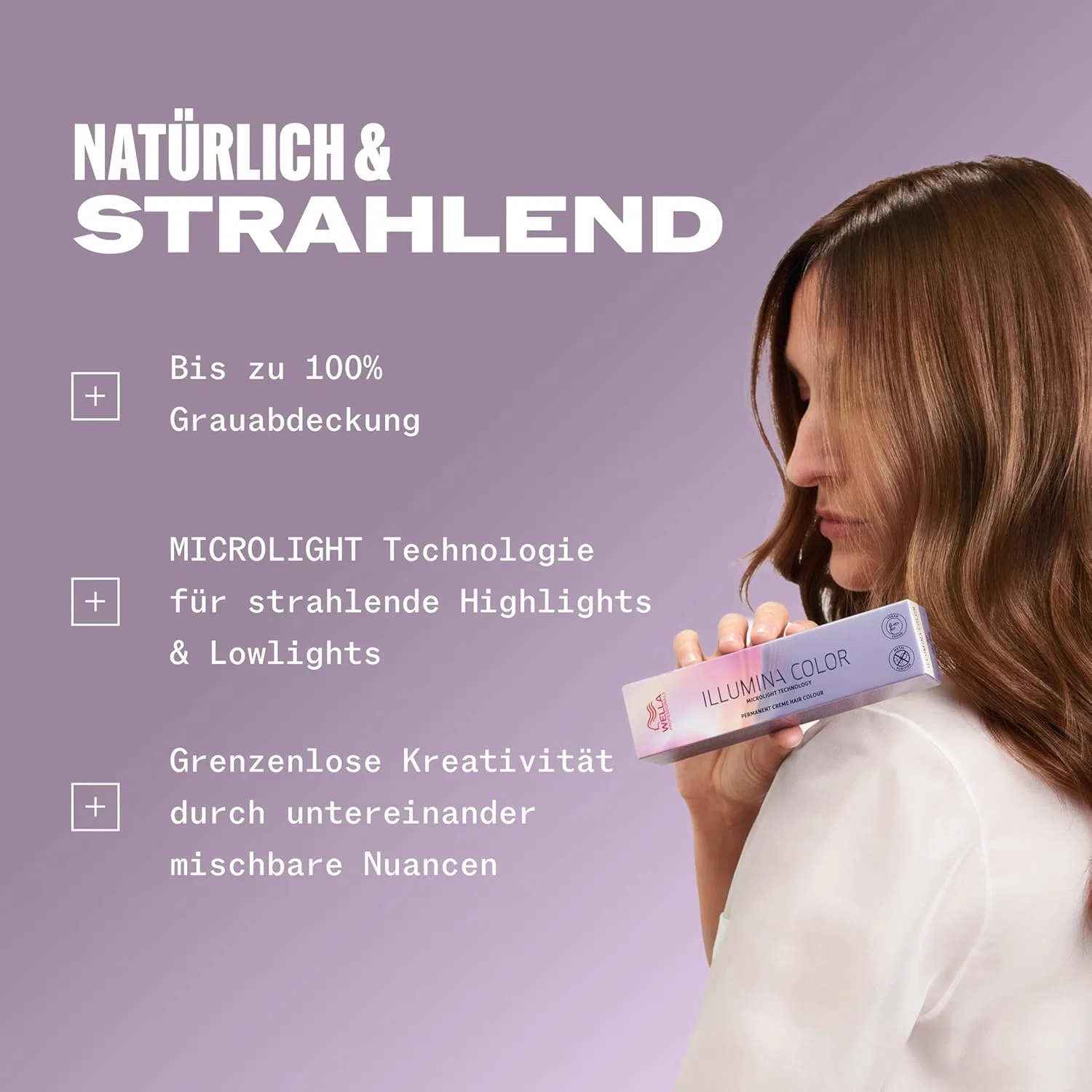 Перманентная веганская краска для волос «Illumina Color» от Wella Professionals Wella Professionals, 10/69 Bright Light Blonde — фото 2