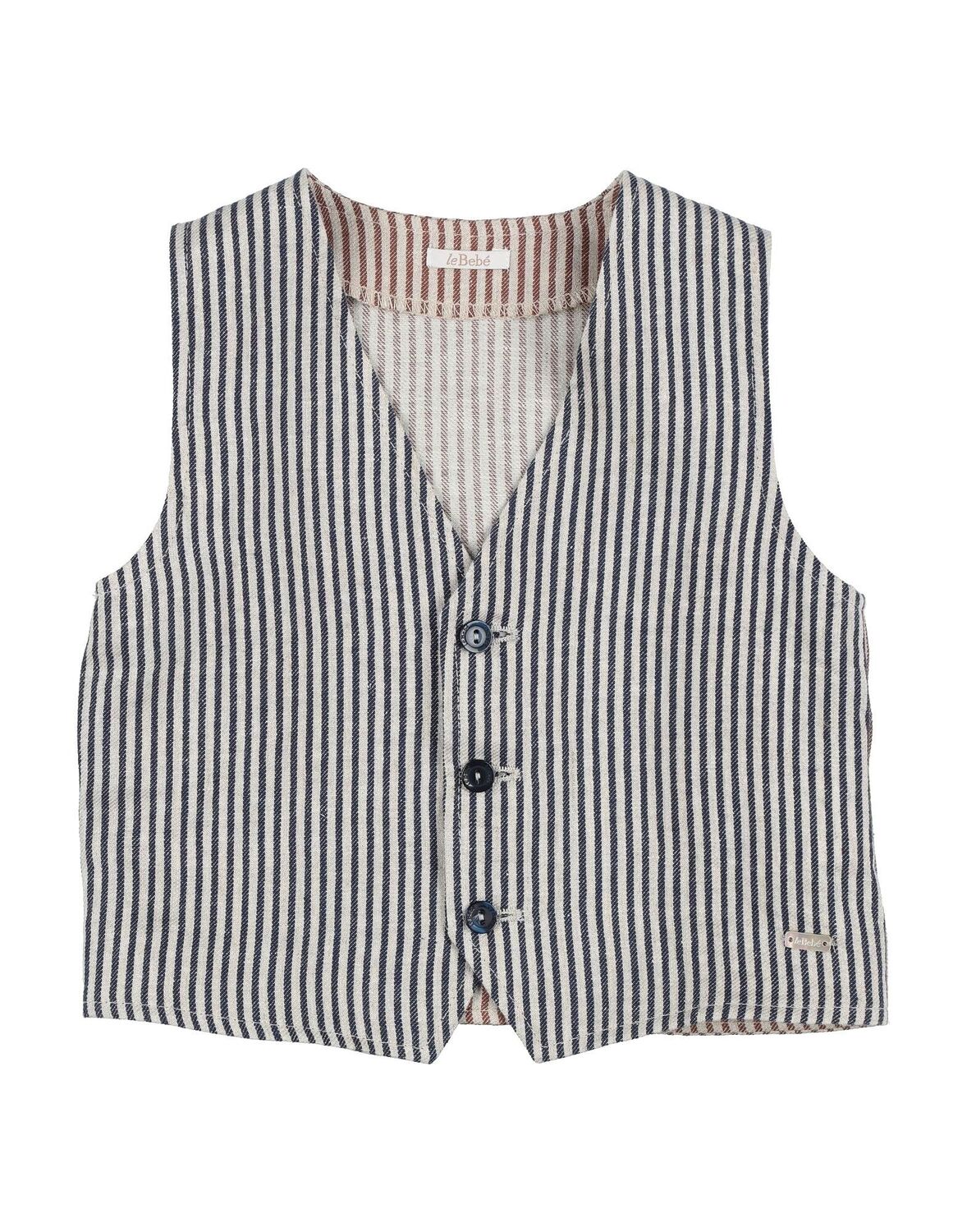 

Жилет для мальчиков Le Bebé, полуночно-синий