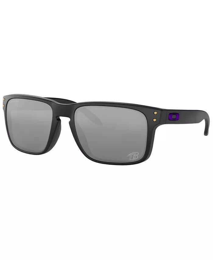 

Солнцезащитные очки NFL Collection, Baltimore Ravens OO9102 55 HOLBROOK Oakley, черный