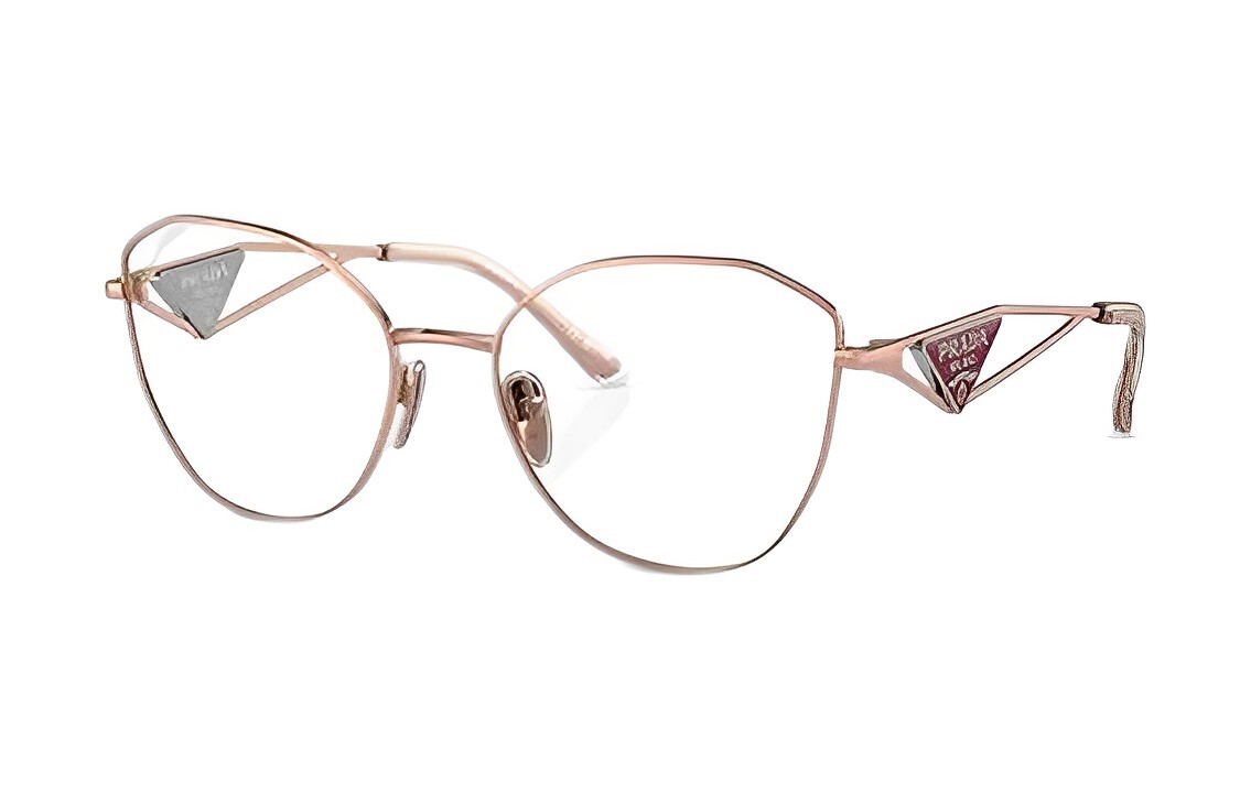 

Оправа для женских очков Prada Cat-Eye, розовое золото